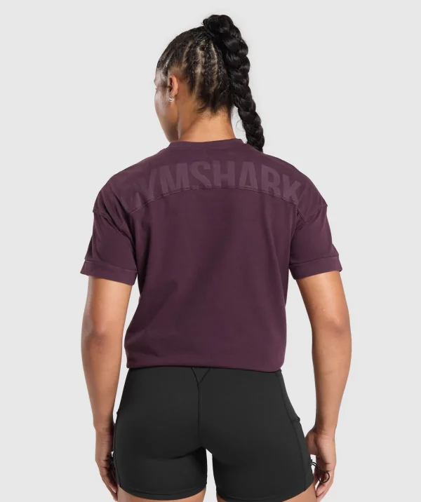 Gymshark T-shirts & Tops*Elevated Power T-Shirt DepthPurple