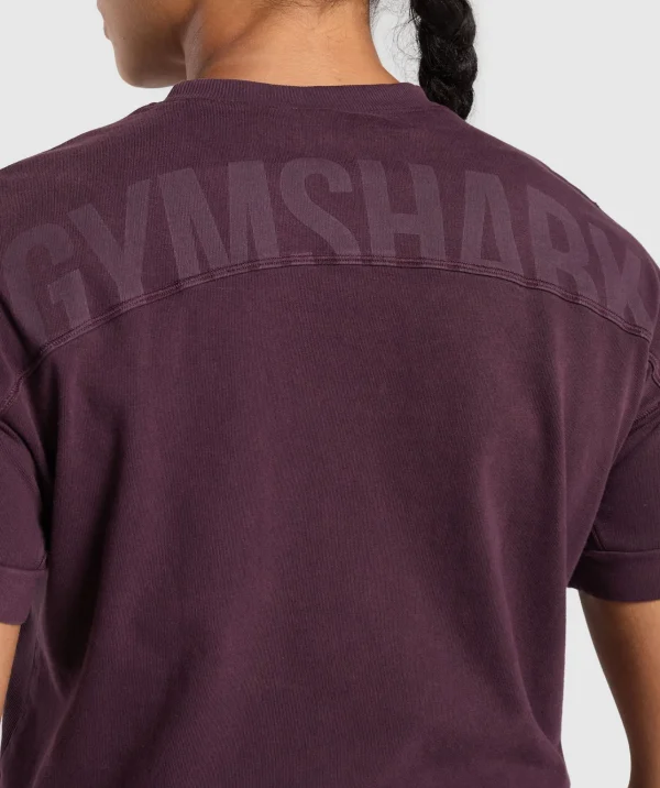 Gymshark T-shirts & Tops*Elevated Power T-Shirt DepthPurple