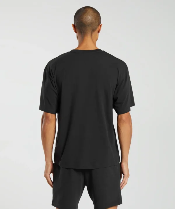 Gymshark T-shirts & Tops*Essential Oversized T-Shirt Black