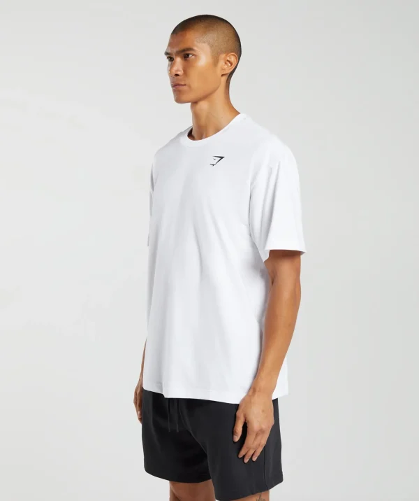 Gymshark T-shirts & Tops*Essential Oversized T-Shirt White