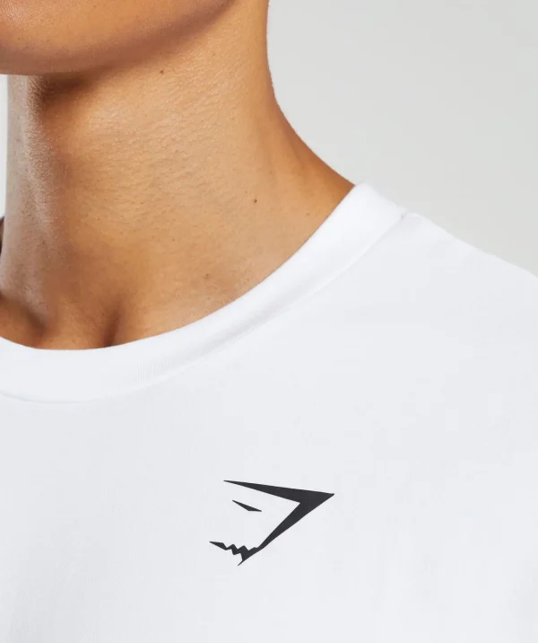 Gymshark T-shirts & Tops*Essential Oversized T-Shirt White