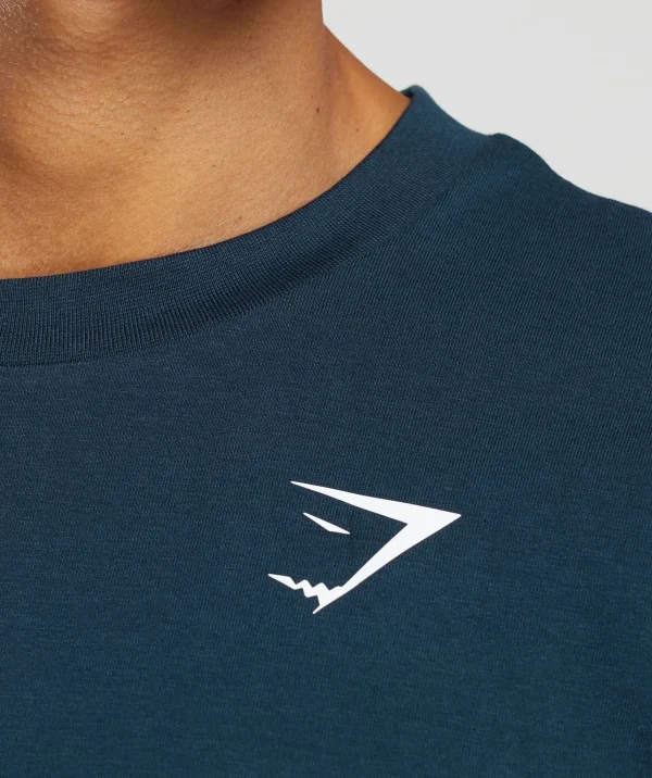 Gymshark T-shirts & Tops*Essential Oversized T-Shirt Navy