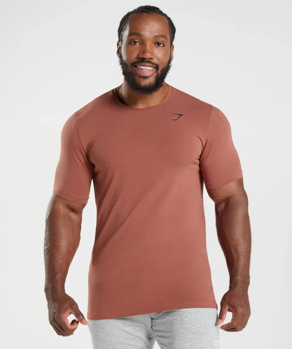 Gymshark T-shirts & Tops*Essential T-Shirt RoseBrown