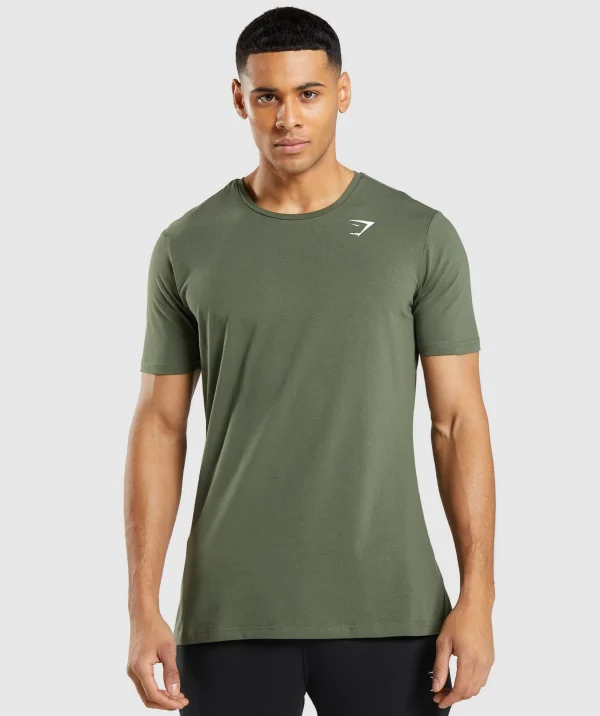 Gymshark T-shirts & Tops*Essential T-Shirt CoreOlive