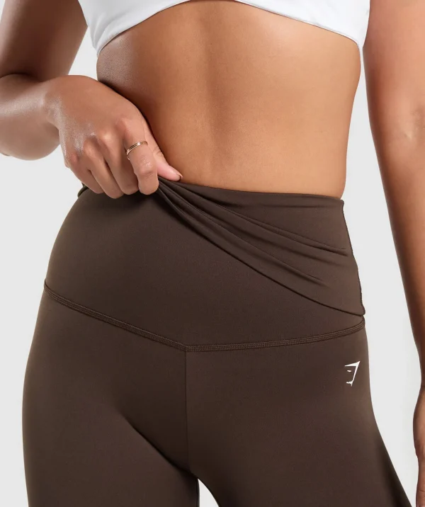 Gymshark Leggings*Everyday Foldover Leggings ArchiveBrown