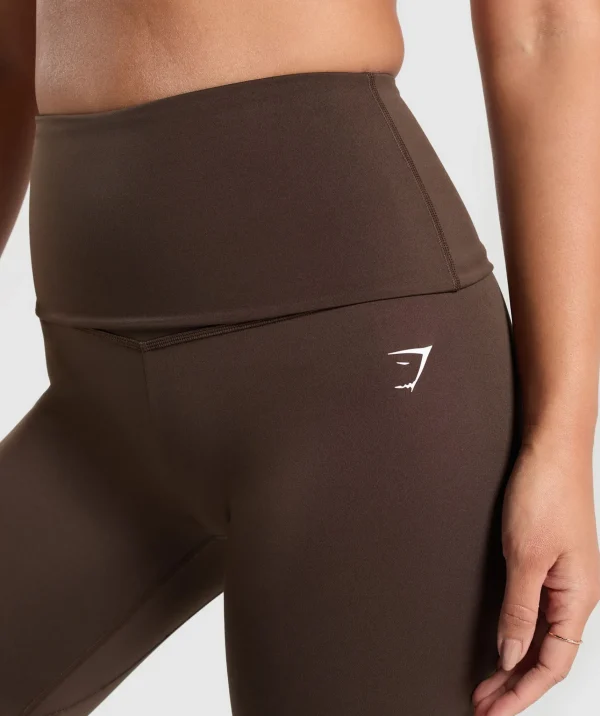 Gymshark Leggings*Everyday Foldover Leggings ArchiveBrown