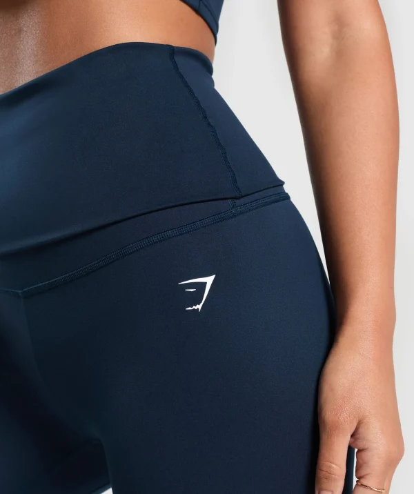 Gymshark Leggings*Everyday Foldover Leggings Navy