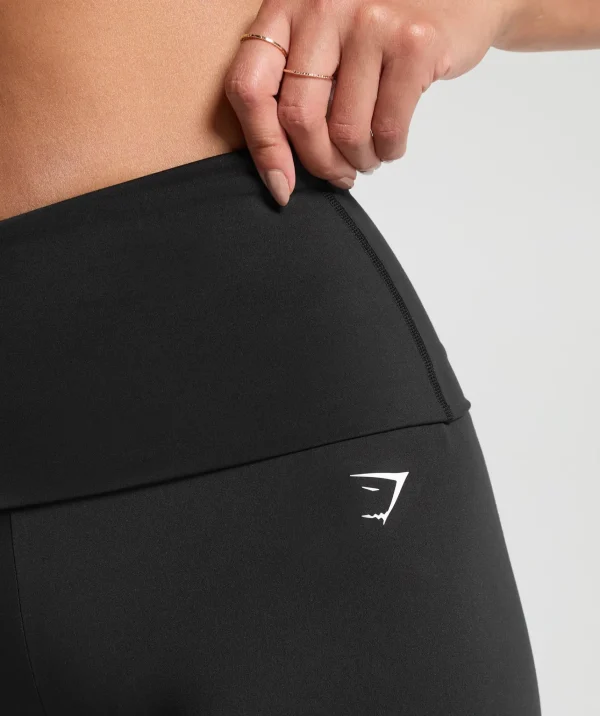 Gymshark Leggings*Everyday Foldover Leggings Black