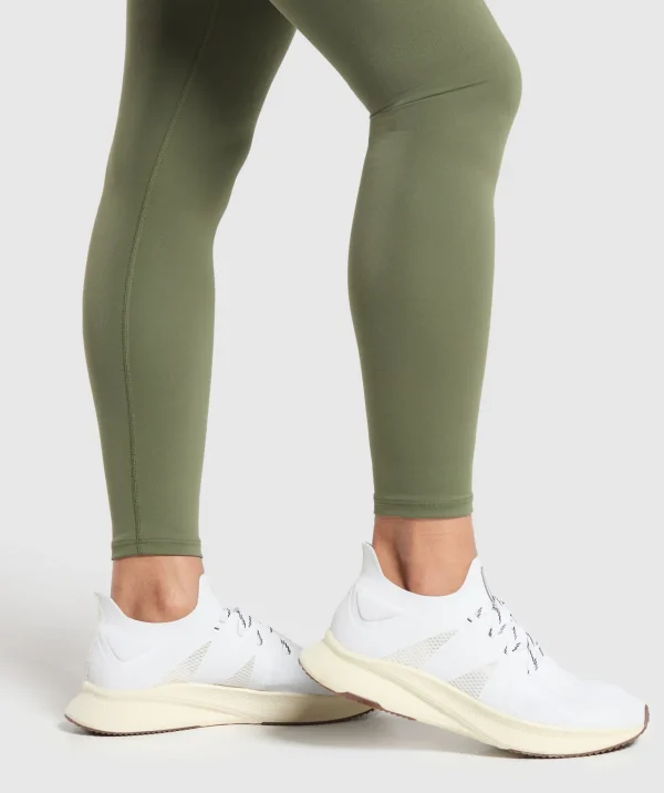 Gymshark Leggings*Everyday Foldover Leggings CoreOlive