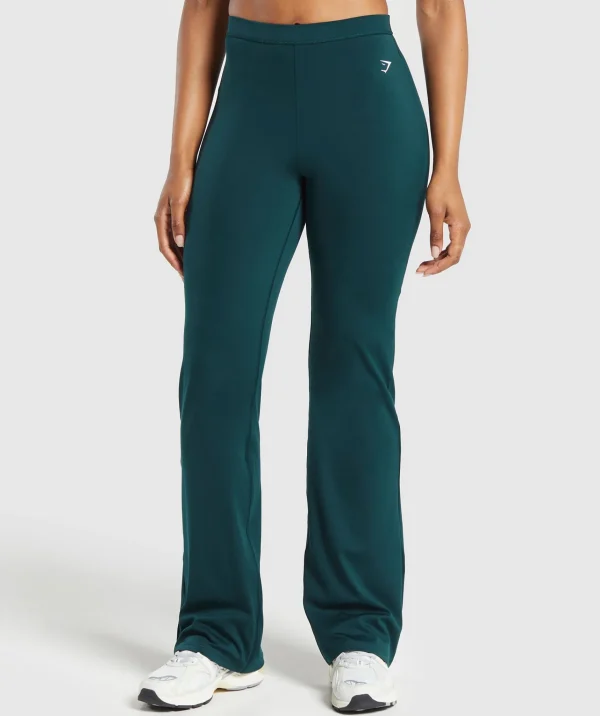 Gymshark Leggings | High-waisted Leggings*Everyday Regular Flared Leggings StrongTeal