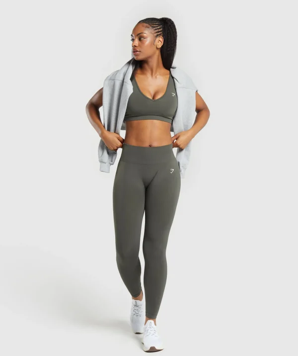 Gymshark Leggings | Seamless Leggings*Everyday Seamless Leggings StrengthGreen