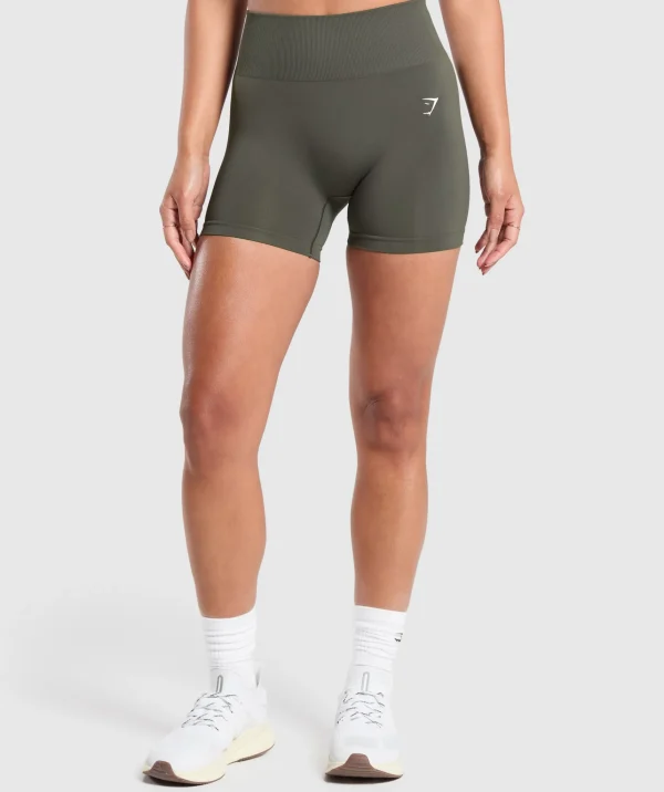 Gymshark Shorts*Everyday Seamless Shorts StrengthGreen