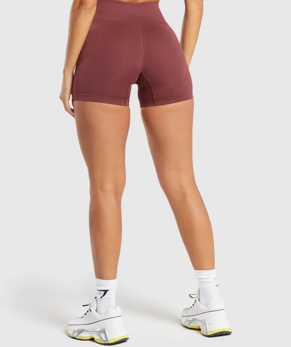 Gymshark Shorts*Everyday Seamless Shorts BurgundyBrown