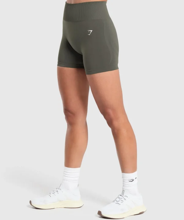 Gymshark Shorts*Everyday Seamless Shorts StrengthGreen