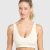 Gymshark Sports Bras*Everyday Seamless Sports Bra SoftWhite