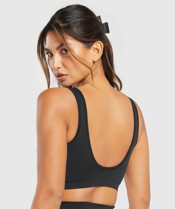 Gymshark Sports Bras*Everyday Seamless Sports Bra Black