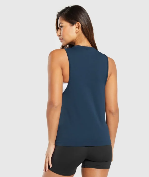 Gymshark Tank Tops | T-shirts & Tops*Everyday Seamless Tank Navy