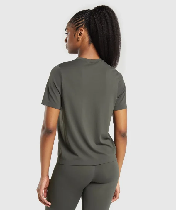 Gymshark T-shirts & Tops*Everyday Seamless T-Shirt StrengthGreen