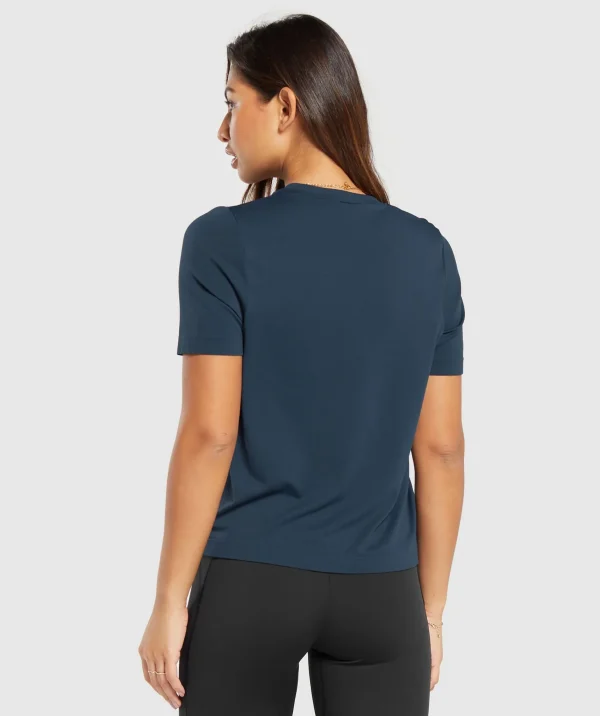 Gymshark T-shirts & Tops*Everyday Seamless T-Shirt Navy