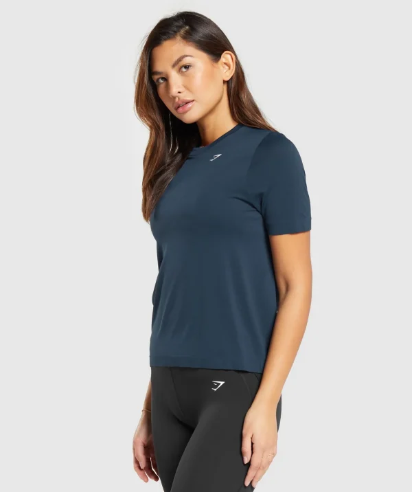 Gymshark T-shirts & Tops*Everyday Seamless T-Shirt Navy