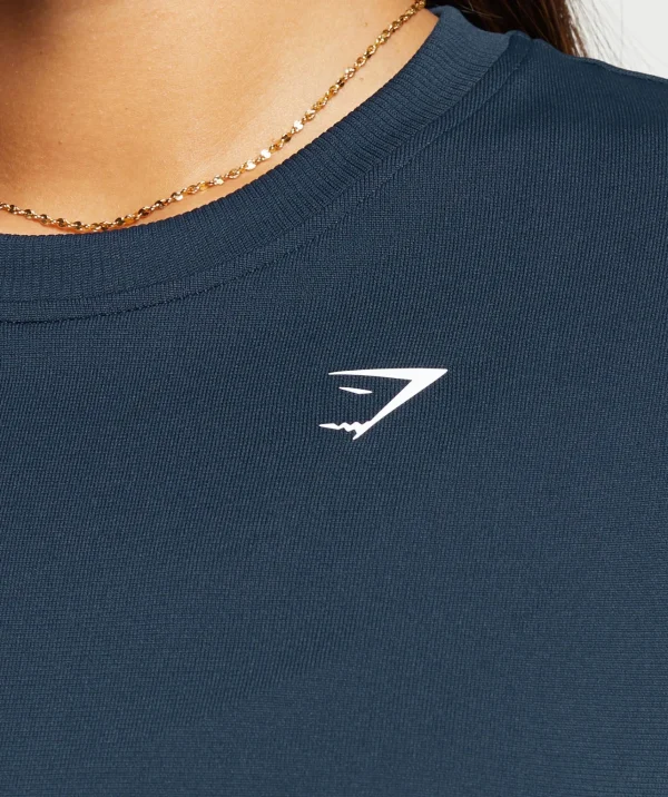 Gymshark T-shirts & Tops*Everyday Seamless T-Shirt Navy