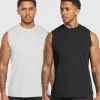 Gymshark Underwear & Basics | Men's Underwear*Everyday Tank 2 Pack Black/LightGreyCoreMarl