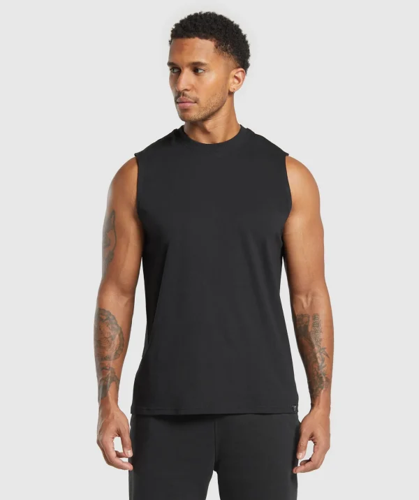 Gymshark Underwear & Basics | Men's Underwear*Everyday Tank 2 Pack Black/LightGreyCoreMarl