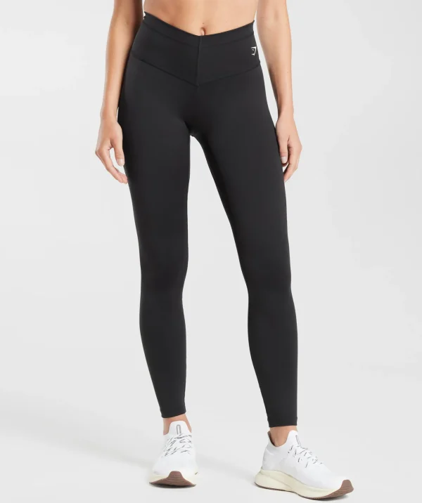 Gymshark Leggings | Black Leggings*Everyday V Waistband Leggings Black