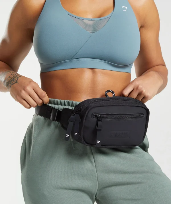 Gymshark Small Bags*Everyday Waist Pack Black