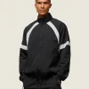 Gymshark Sweatsuits*everywear Coaches Track Jacket Black/TameGrey