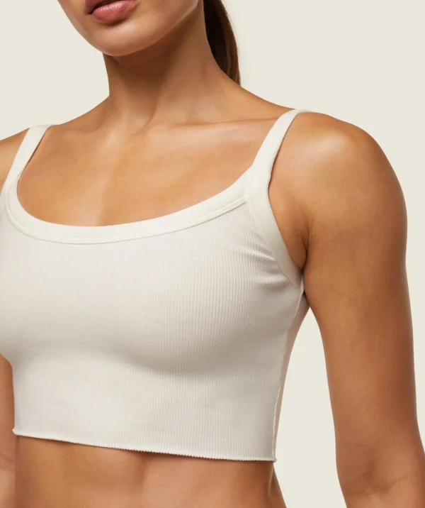 Gymshark Tank Tops | Crop Tops*everywear Ribbed Tank SoftWhite