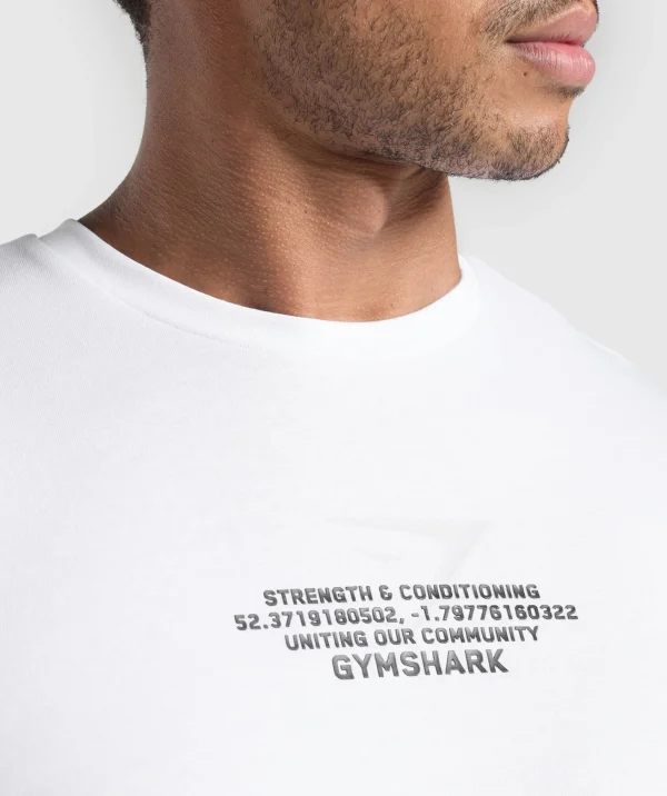 Gymshark T-shirts & Tops*Fitness Apparel Functional T-Shirt White