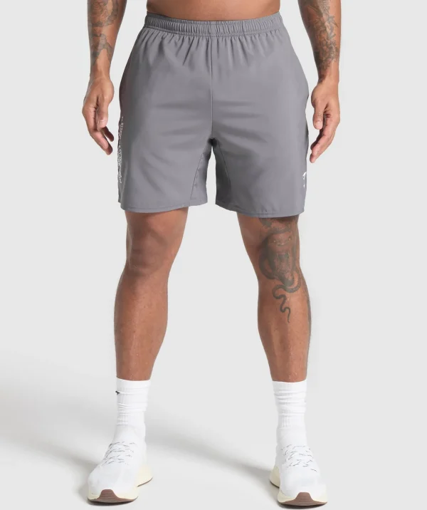 Gymshark Shorts*Fitness Apparel 7" Shorts BrushedGrey