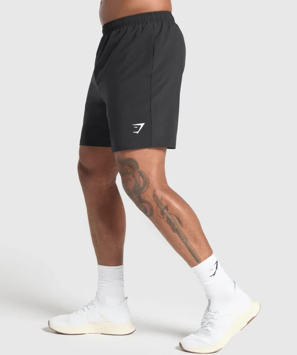 Gymshark Shorts*Fitness Apparel 7" Shorts Black