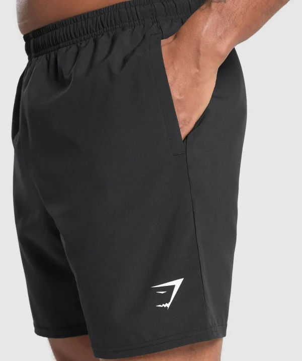 Gymshark Shorts*Fitness Apparel 7" Shorts Black