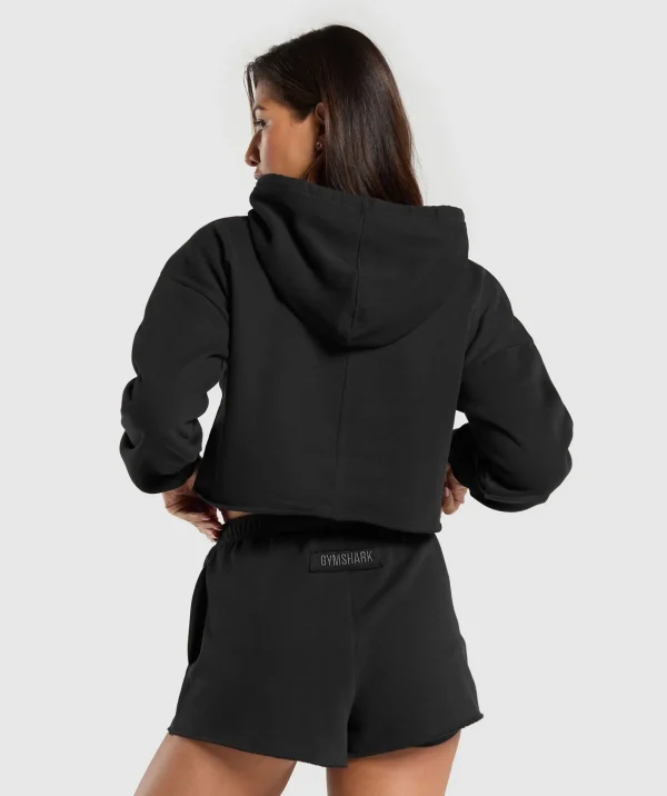 Gymshark Sweatsuits | Hoodies & Sweatshirts*Fleece Crop Pullover Black