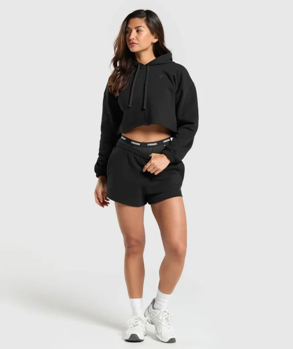 Gymshark Sweatsuits | Hoodies & Sweatshirts*Fleece Crop Pullover Black