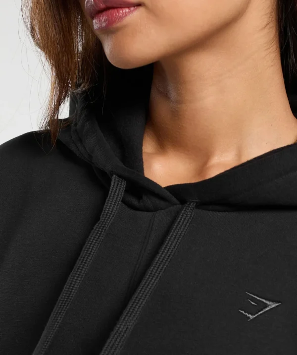 Gymshark Sweatsuits | Hoodies & Sweatshirts*Fleece Crop Pullover Black