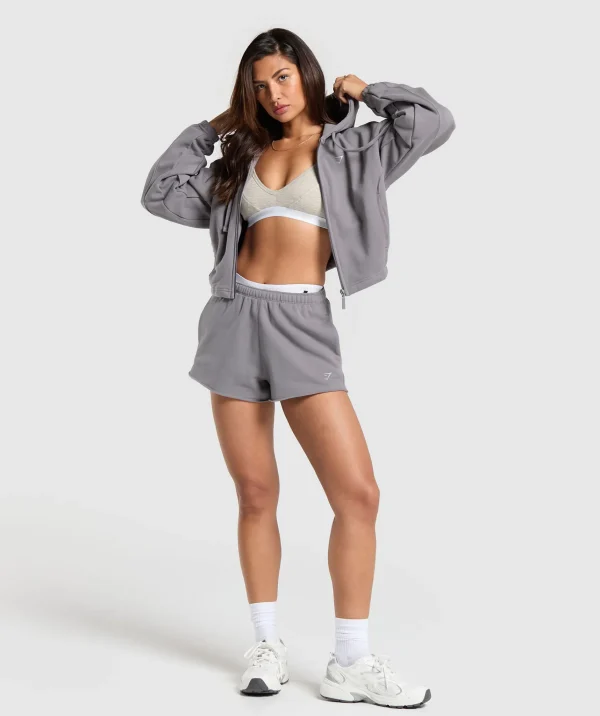 Gymshark Sweatsuits | Hoodies & Sweatshirts*Fleece Zip Hoodie MediumGrey