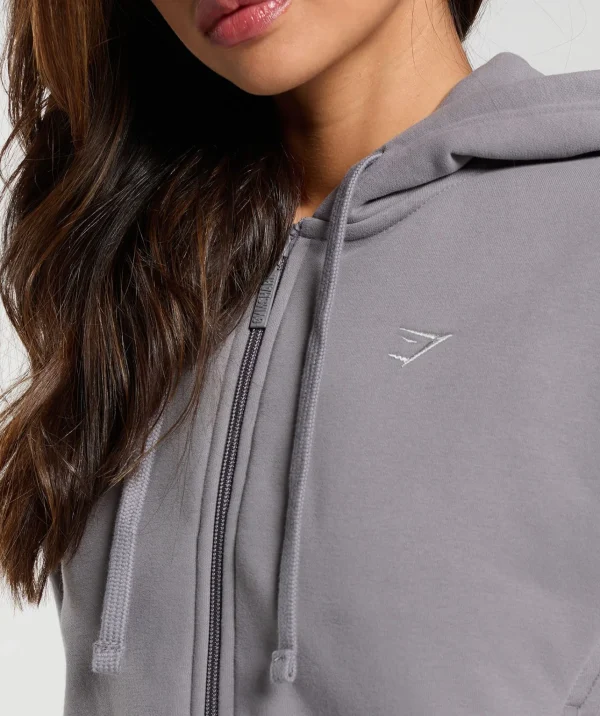 Gymshark Sweatsuits | Hoodies & Sweatshirts*Fleece Zip Hoodie MediumGrey