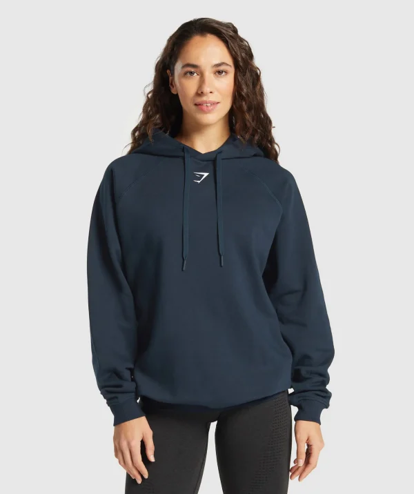 Gymshark Hoodies & Sweatshirts*Fraction Hoodie Navy