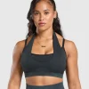 Gymshark Sports Bras*Gains Seamless Bralette Black