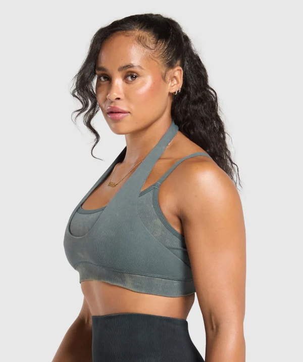 Gymshark Sports Bras*Gains Seamless Bralette SlateTeal