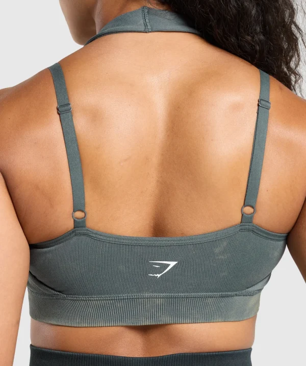 Gymshark Sports Bras*Gains Seamless Bralette SlateTeal