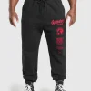 Gymshark Joggers & Sweatpants*Global Lifting Oversized Essential Joggers Black/ConditioningRed