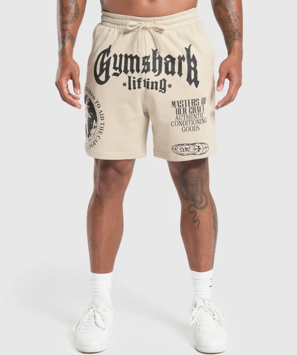 Gymshark Shorts*Global Lifting Shorts PebbleGrey