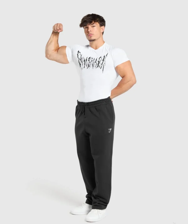 Gymshark T-shirts & Tops*Graphic Baselayer T-Shirt White