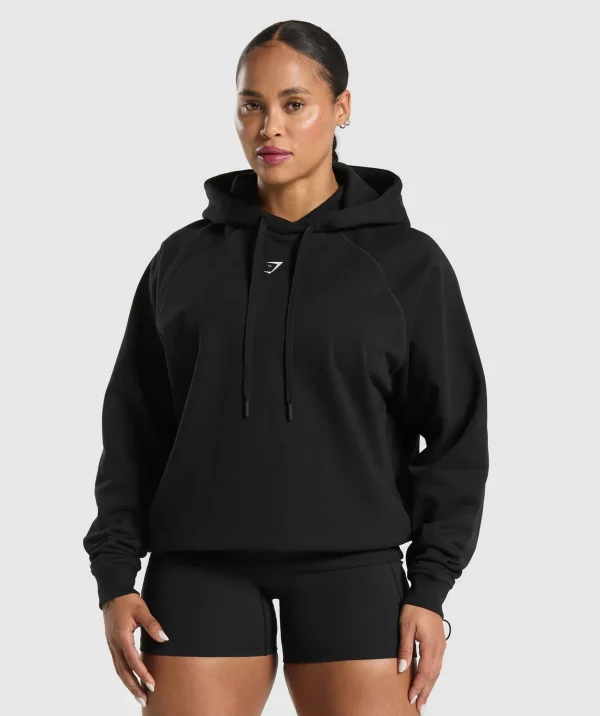 Gymshark Hoodies & Sweatshirts*Graphic Reaper Oversized Hoodie Black