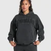 Gymshark Hoodies & Sweatshirts*Grunge Oversized Hoodie Black