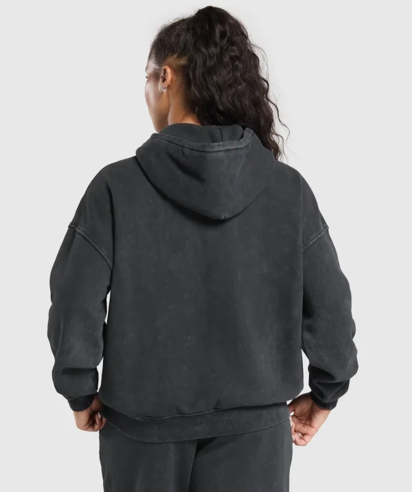 Gymshark Hoodies & Sweatshirts*Grunge Oversized Hoodie Black